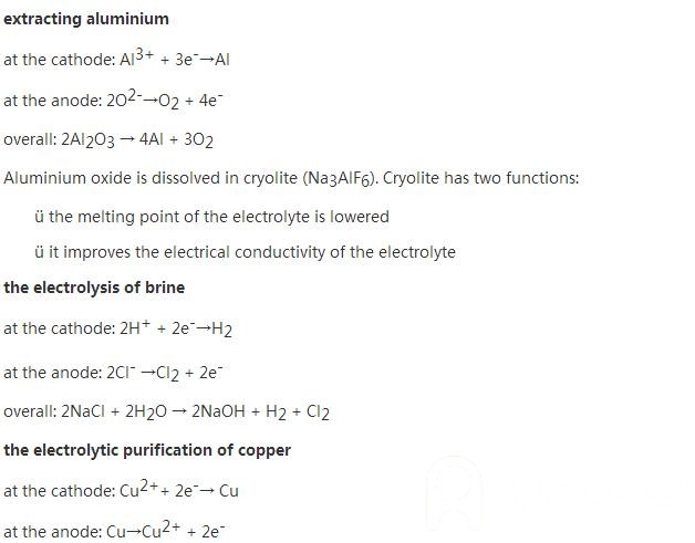 A-Level化学备考知识点：氧化还原反应与电解反应